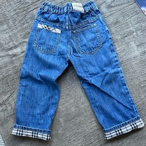 Burberry jeans toddler size 2